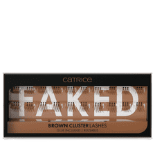 Faked Brown Cluster Lashes