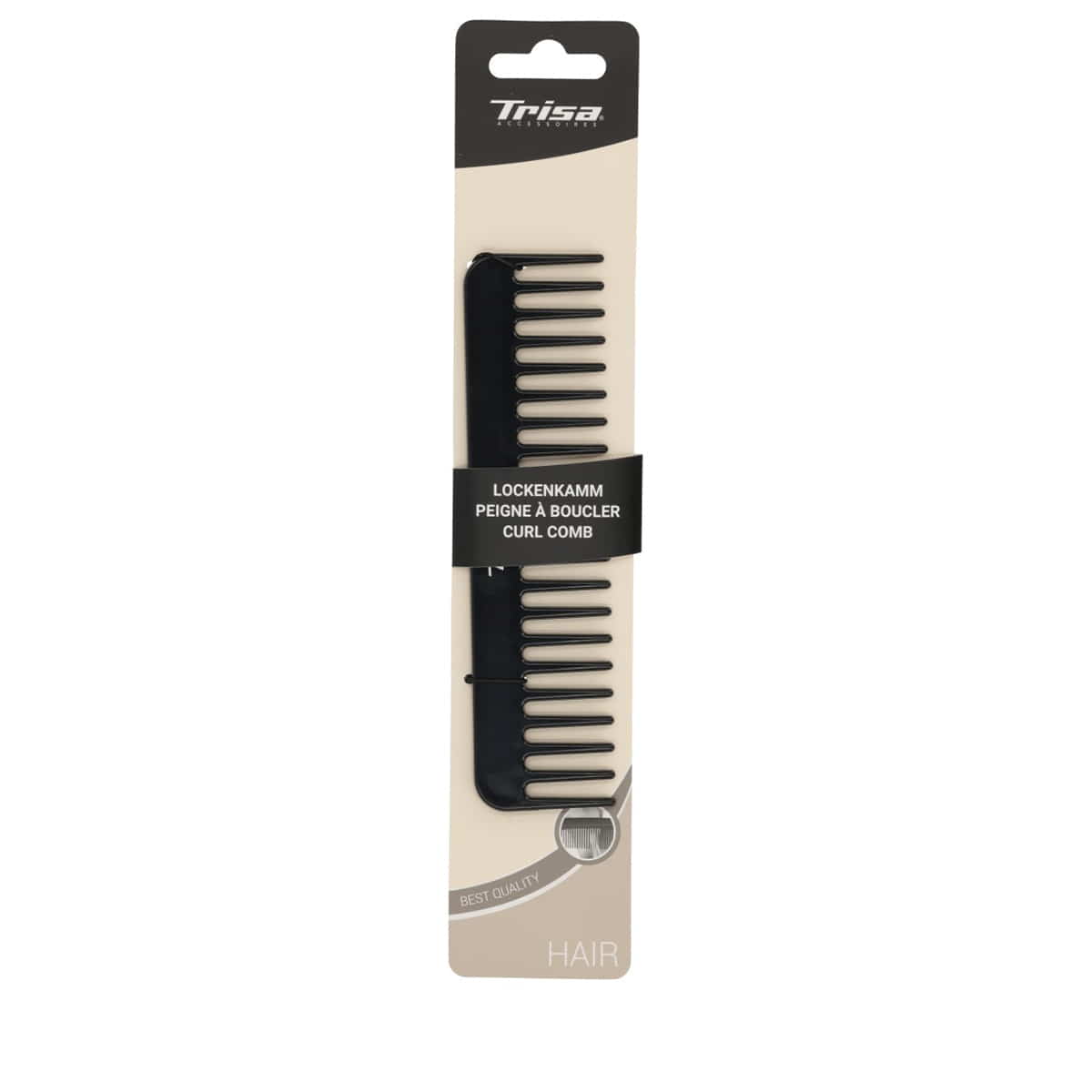 Peigne pour cheveux bouclés