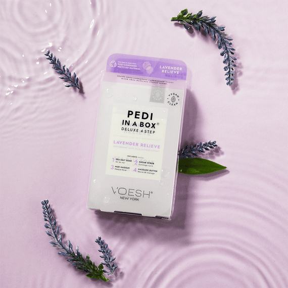 Pedi in a Box (4 Step) Lavender Relieve