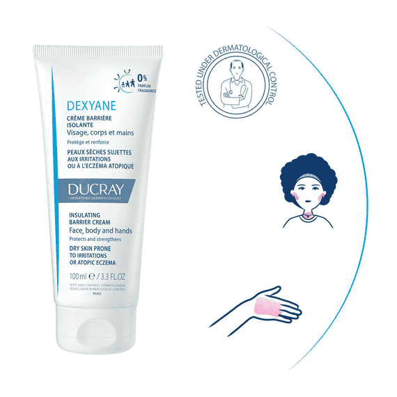 Schützende Barriere-Creme bei Exzemen