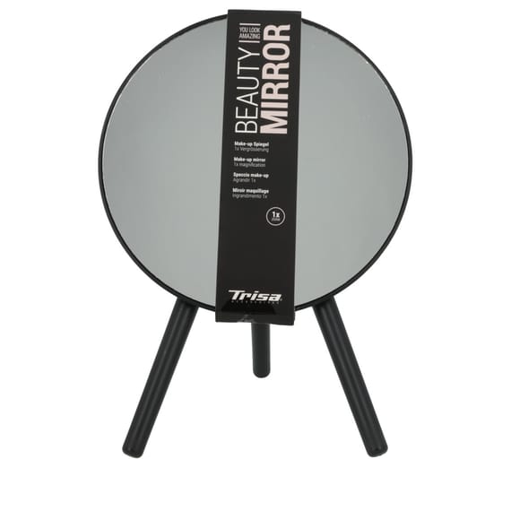 Make-up Spiegel - schwarz