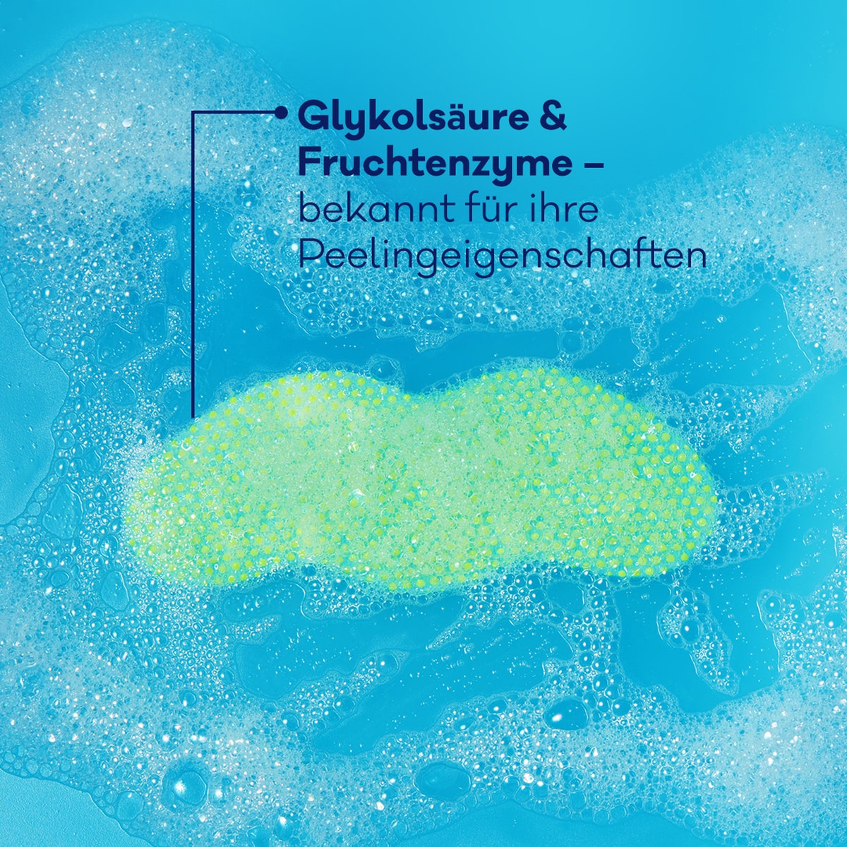 Porenverfeinernde Bubble Nasenmaske