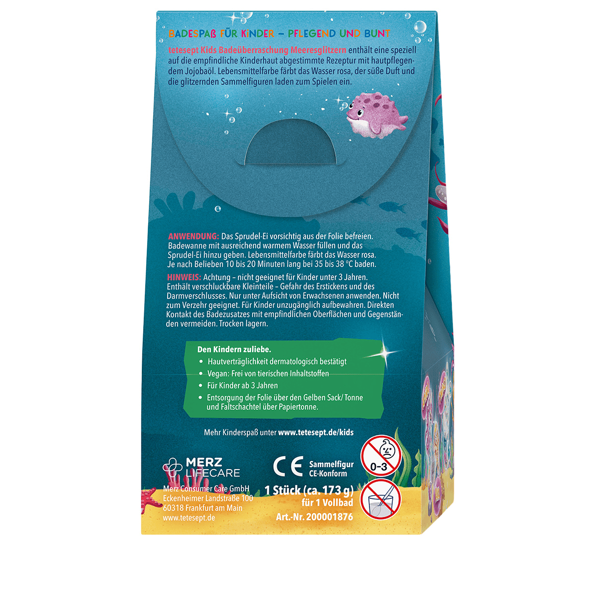 Kids Sorpresa da Bagno Scintillio Marino