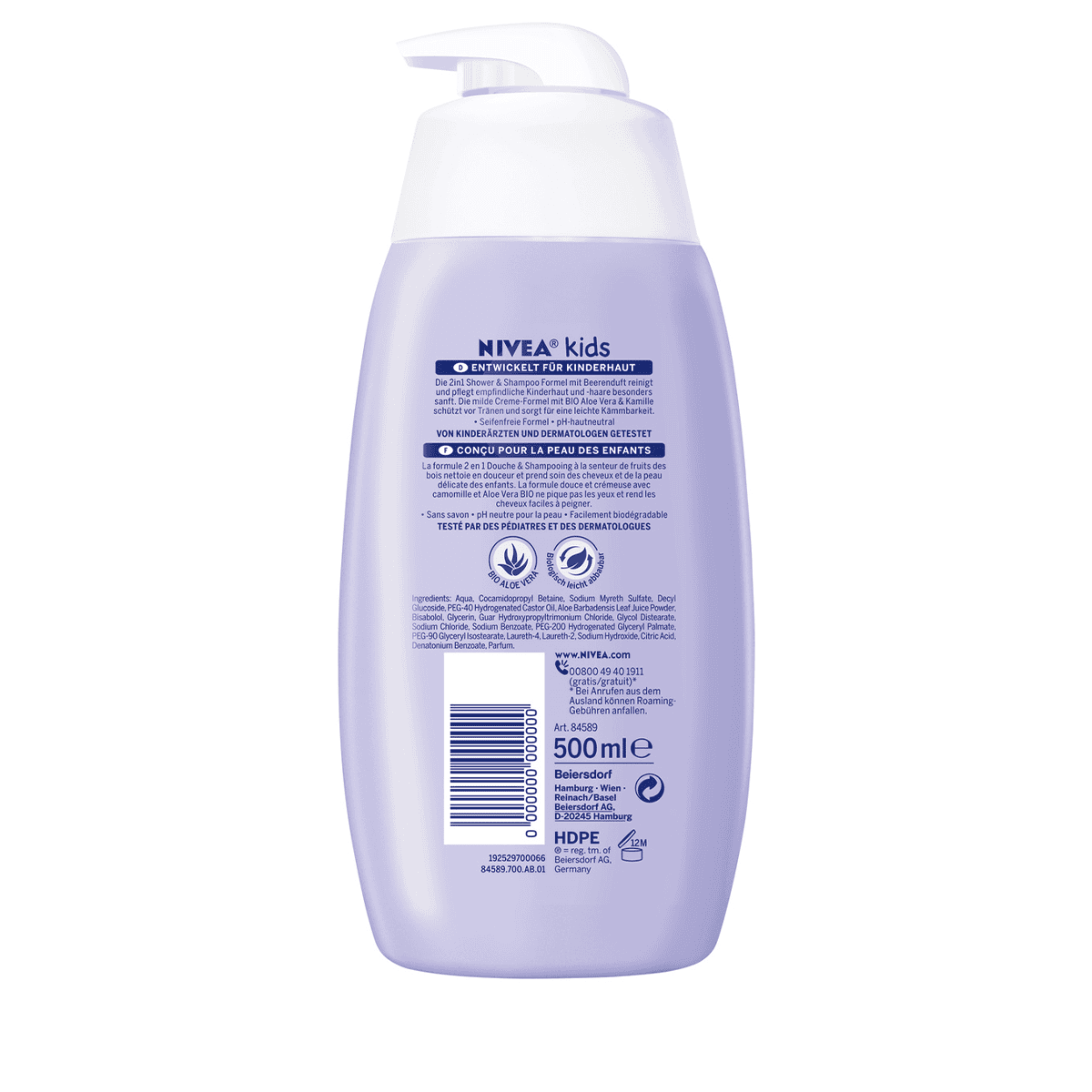 Shower & Shampoo 2in1 Kids Profumo di Bacche
