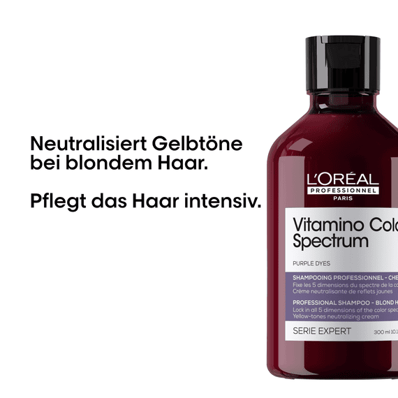 Vitamino Color Spectrum Purple Dyes Neutralizing Shampoo