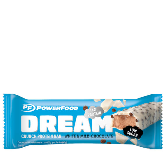 Dream Crunch Protein Bar White & Milk Chocolate
