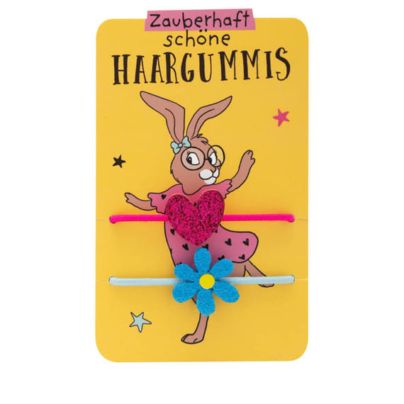 Hair Tie Set Rabbit multicolor