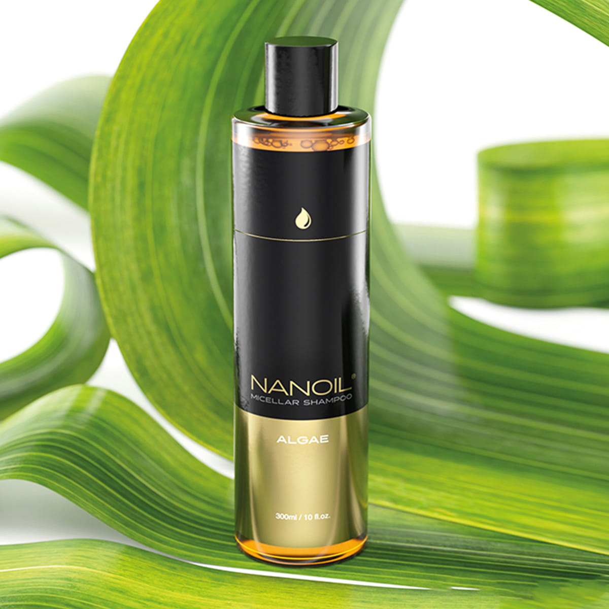 Shampoo micellare con alghe