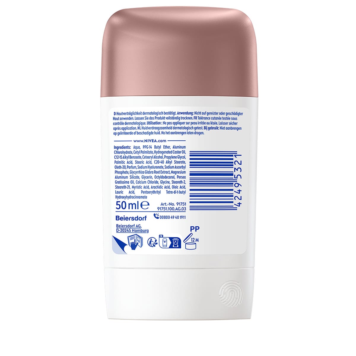 Deo Derma Dry Control Stick Women