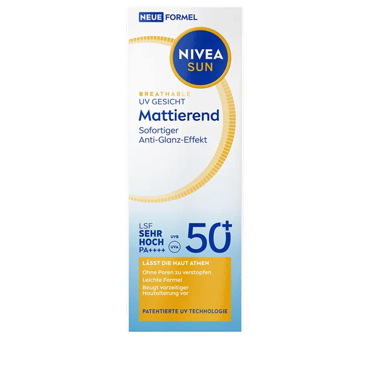 UV Face Shine Control SPF50