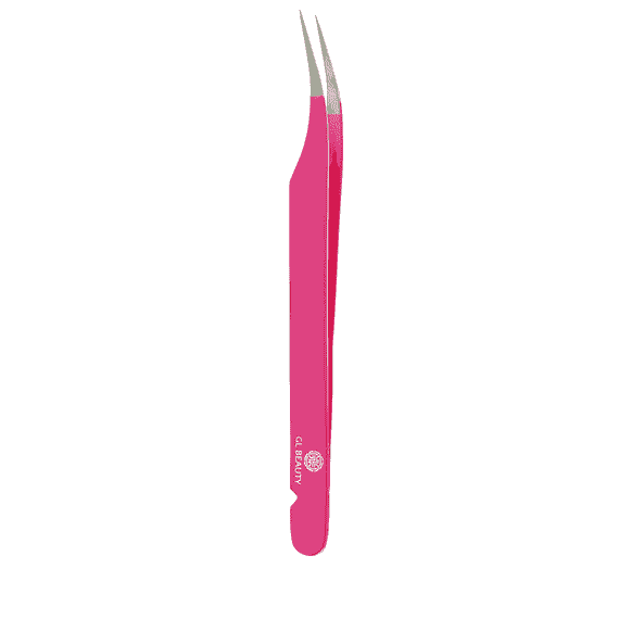 Pinzetta HD curva rosa