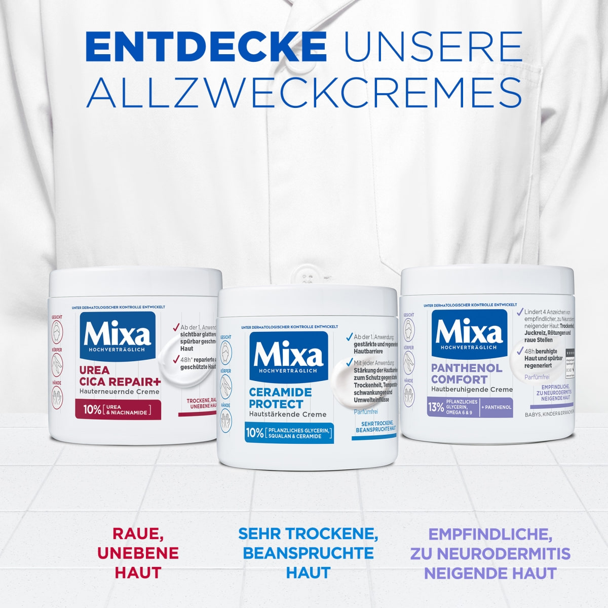 Hautberuhigende Creme