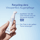 Aufhellende Augenpflege
