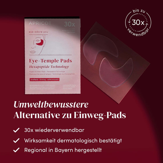 Reusable Eye & Temple Pads Hexapeptide Technology