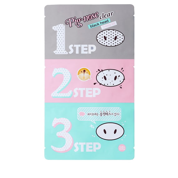 Pig Nose Clear Black Head 3-Step