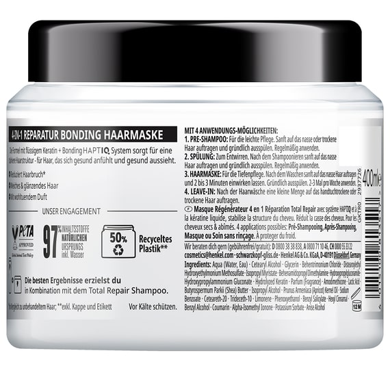 4-in-1 Bonding Hair Mask Total Repair