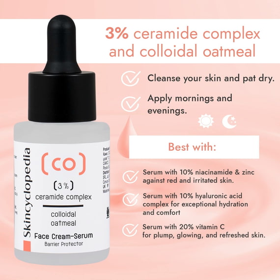 Face Serum 3% Ceramide Complex & Colloidal Oatmeal