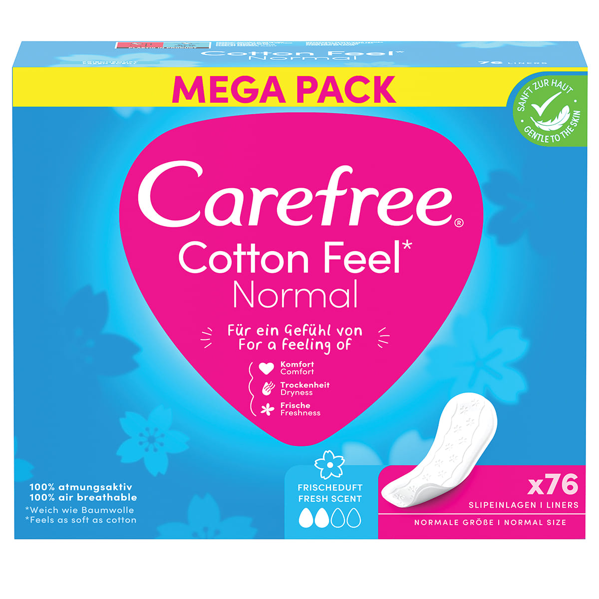 Cotton Feel Profumo fresco 76 Stk.