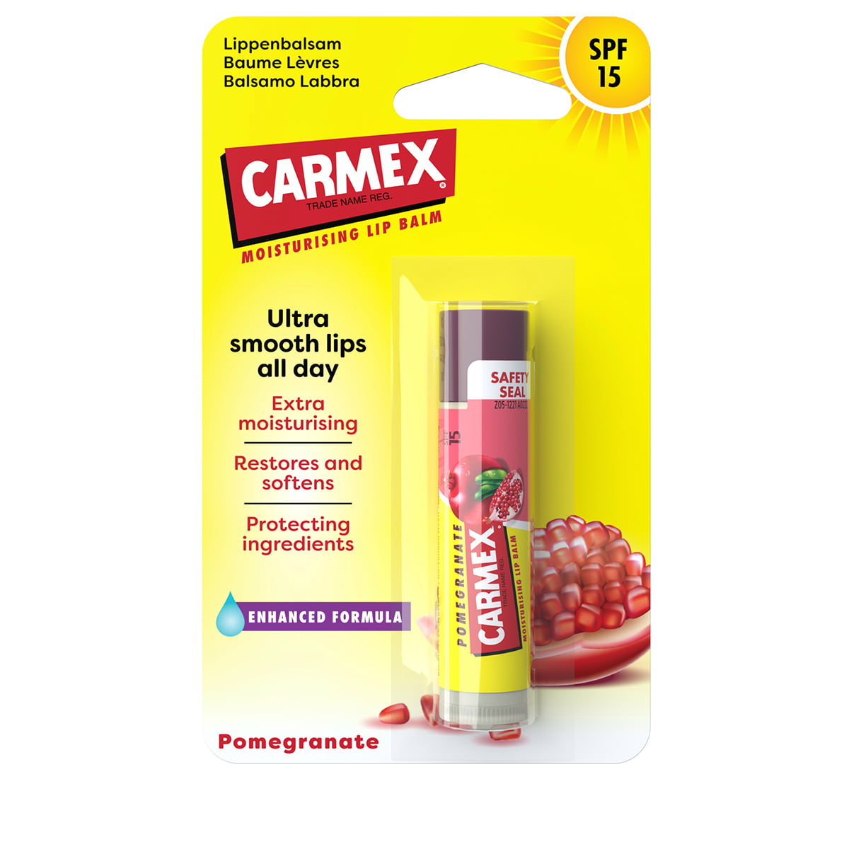 Stick Pomegranate SPF15