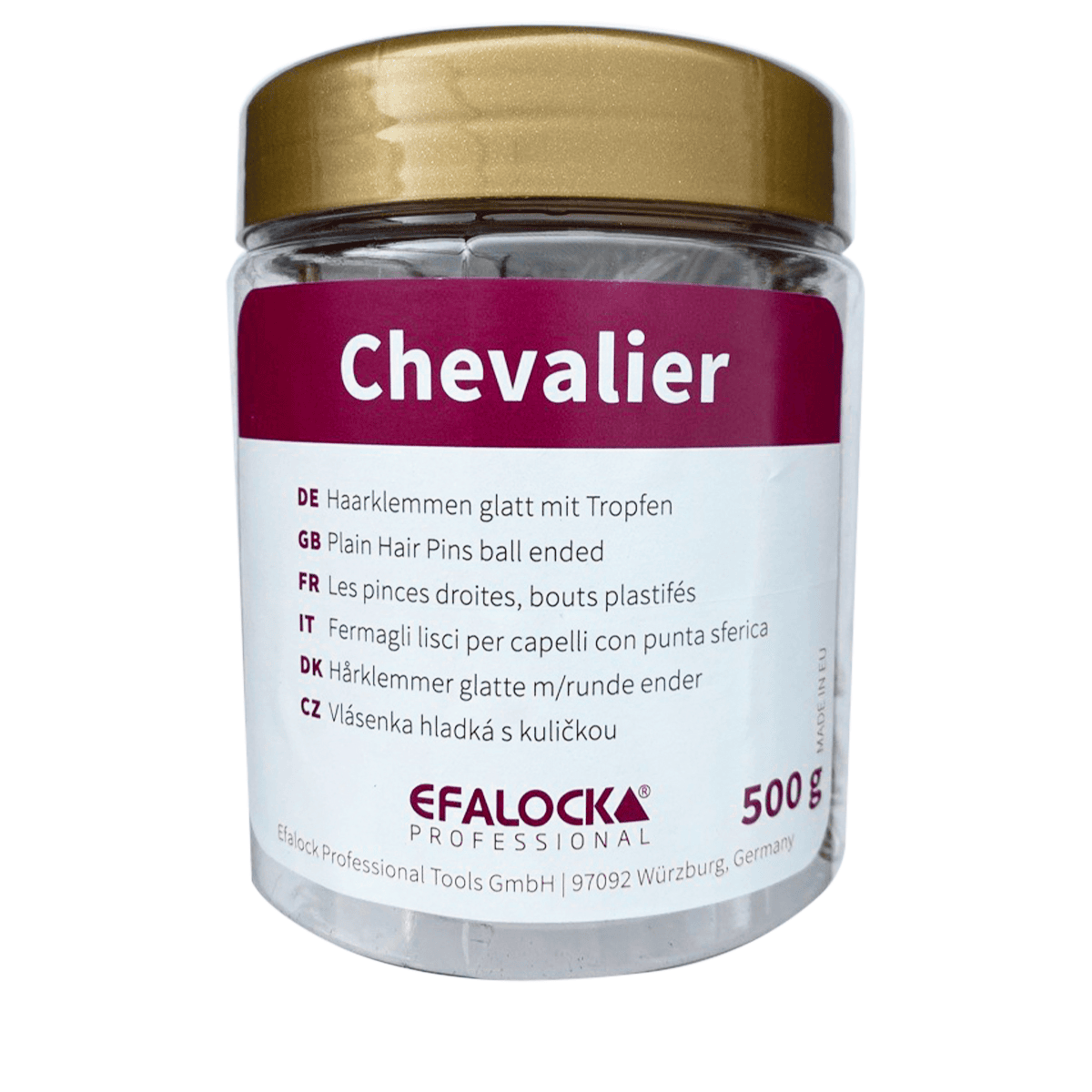 Chevalier Haarklemmen 7 cm Gold