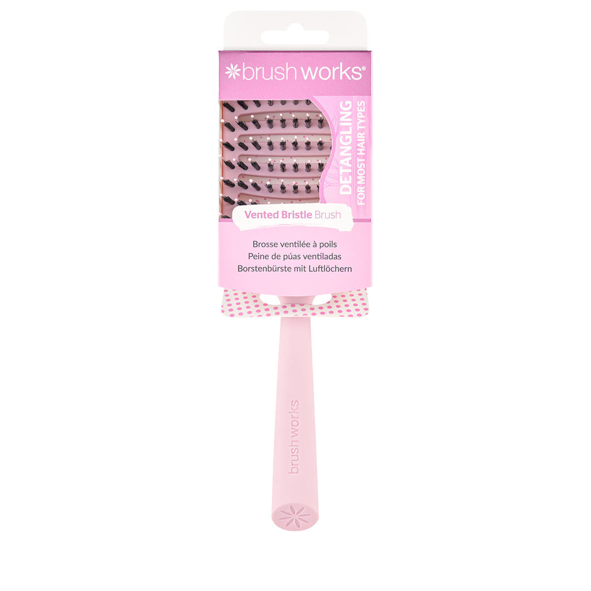 Vented Bristle Hair Brush