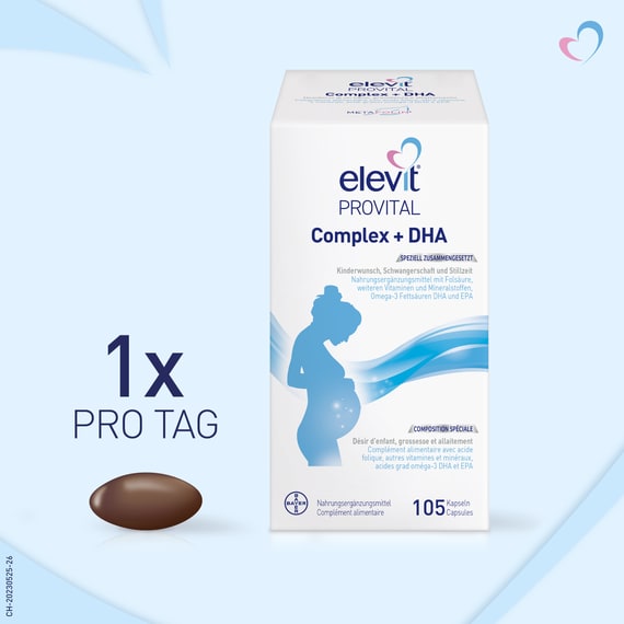 Provital Complex + DHA Kapseln 105 Stk.