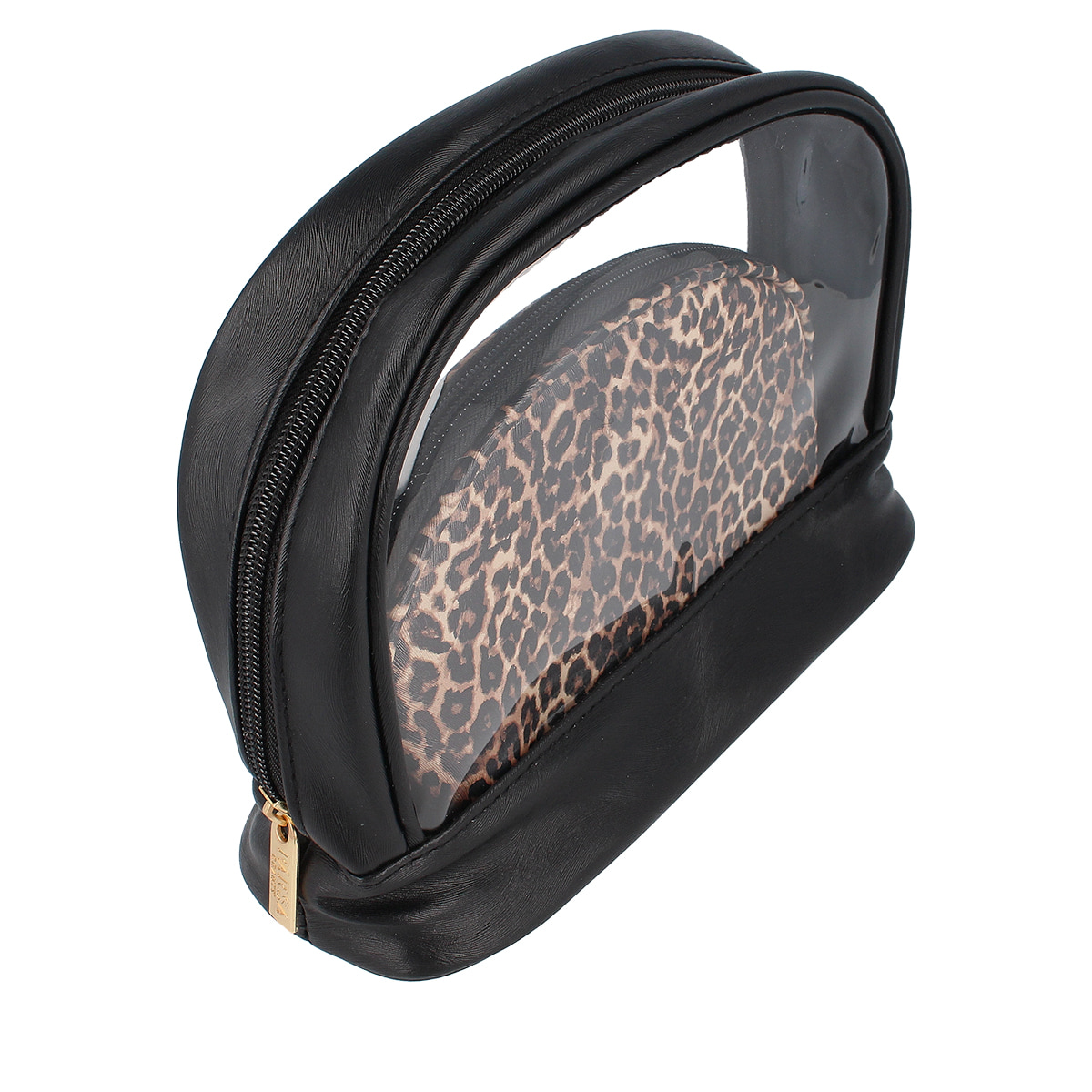 Kulturtasche 2 in 1 Leo Print 2Stk