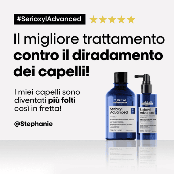 Serioxyl Adv. Anti Hair-thinning Purifier and Bodifier Shampoo
