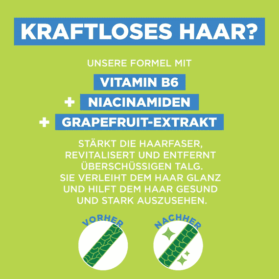 Kraft & Glanz kräftigendes Shampoo Grapefruitextrakt