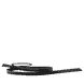 Leather Band Short Narrow Black
