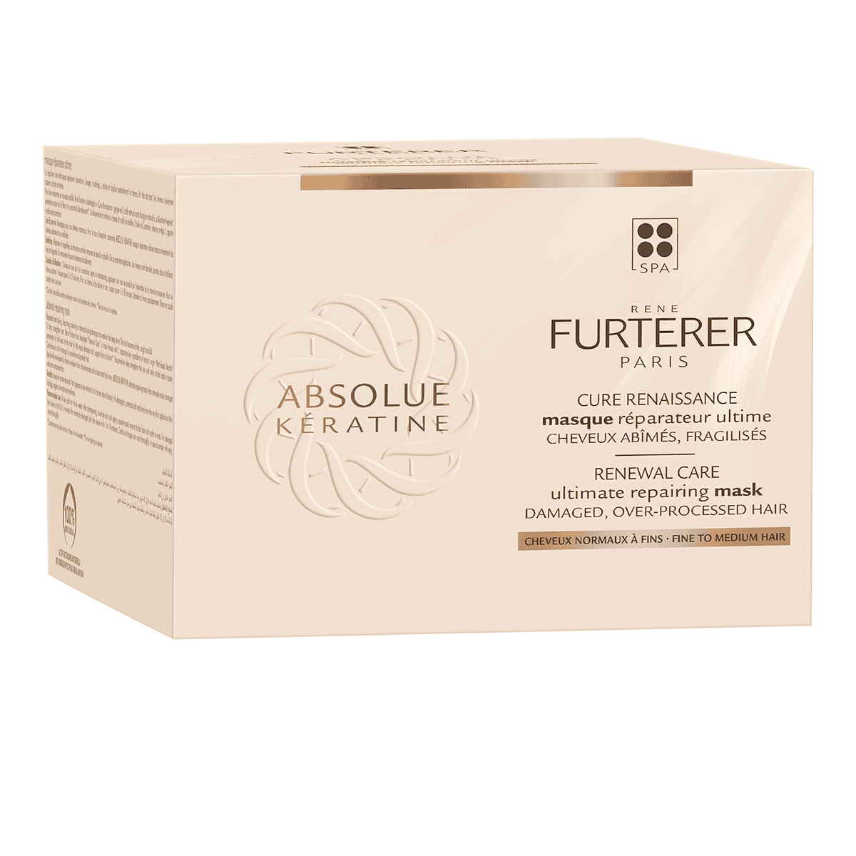 Aufbauende Keratin-Maske für geschädigtes, brüchiges Haar