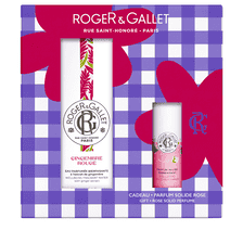 Set Gingembre Rouge + Rose Parfum Solide