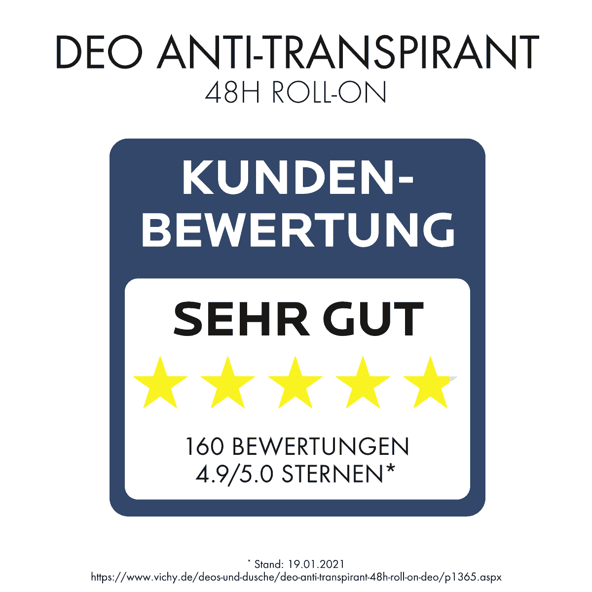 Anti-transpirant Roll-On