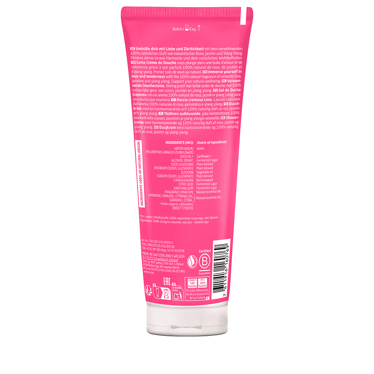 Love Shower Cream Rose