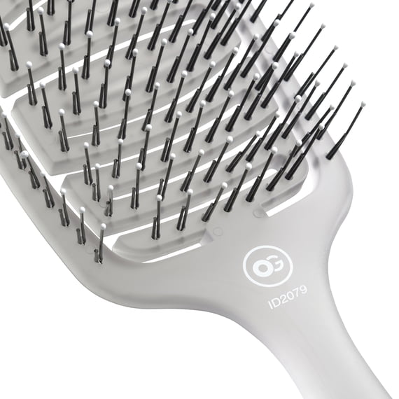Essential Care Flex Medium Hair Bristles Ice Grey