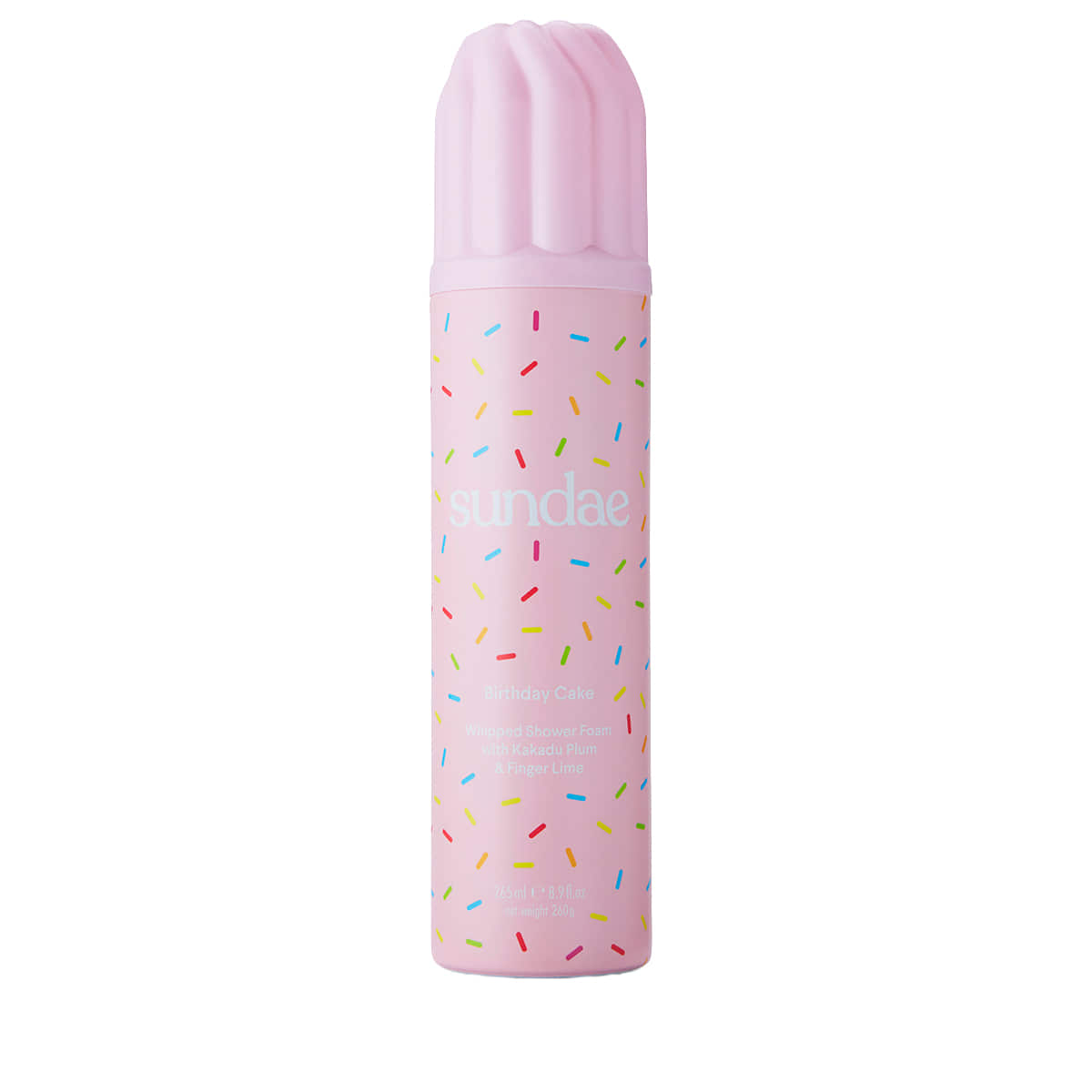 Whipped Shower Foam Birthday Cake