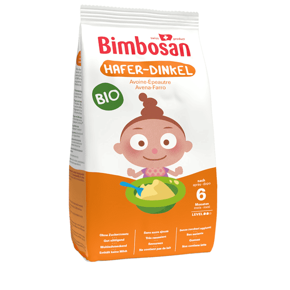Bio-Hafer-Dinkel Getreidebrei