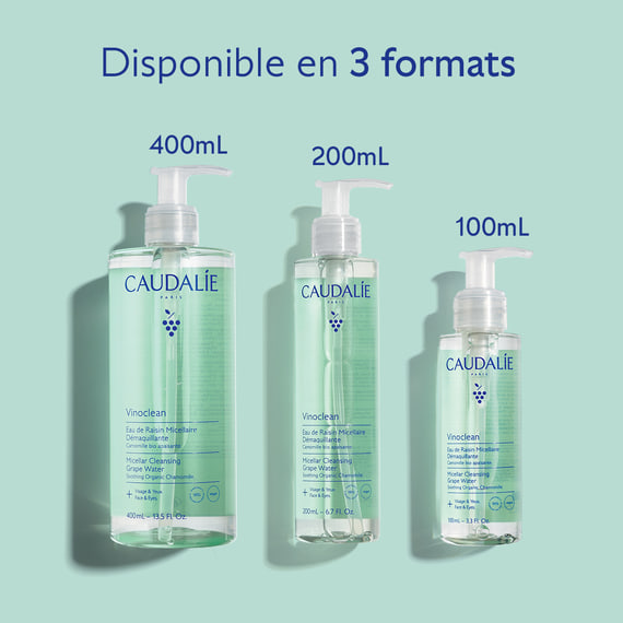 Eau de Raisin Micellaire Démaquillante