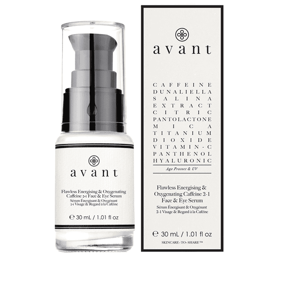 Flawless Energising & Oxygenating Caffeine 2-1 Face & Eye Serum