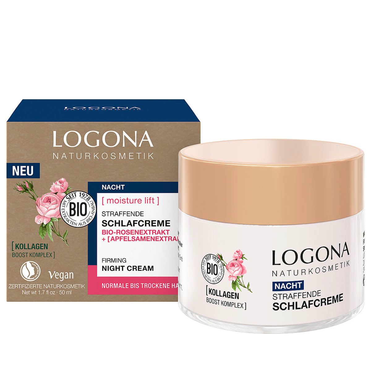 Straffende Schlafcreme