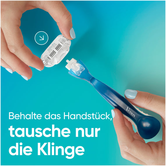 Smooth Rasierer mit 2 Klingen