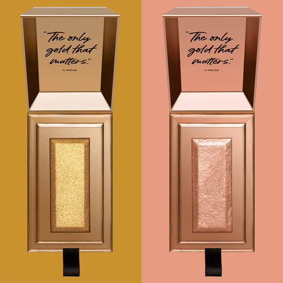 Casa De Papel - Gold Bar Highlighter Classic Gold