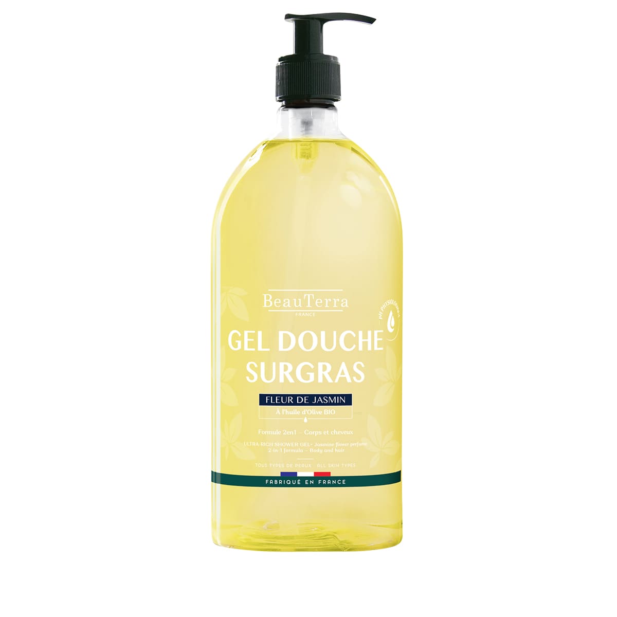 Gel douche nourrissant à la fleur de jasmin