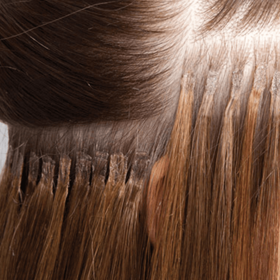 Keratin Hair Extensions 30/35 cm - 24, ash blond