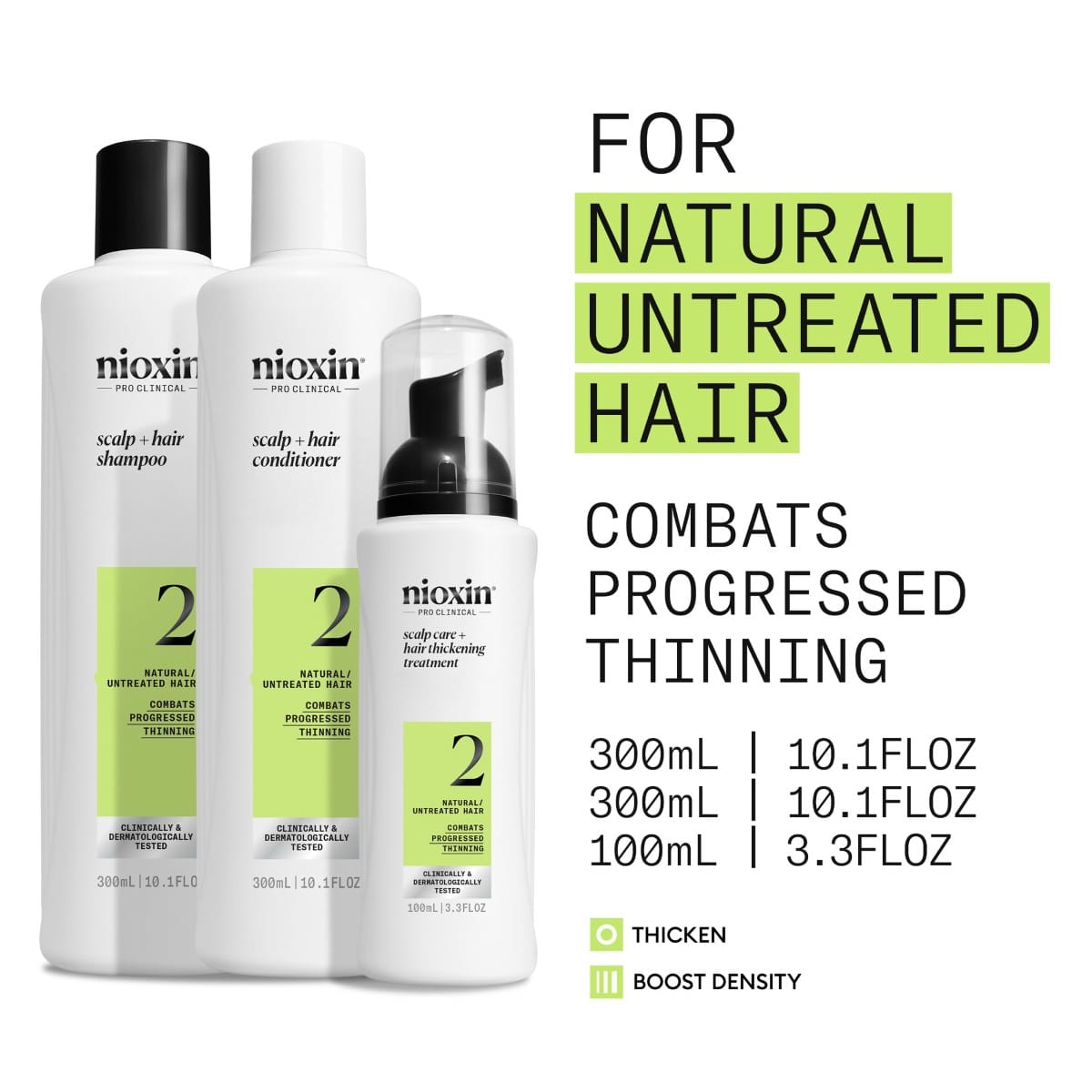 Scalp + Hair Thickening