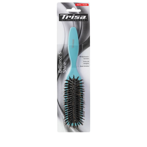Hairbrush Basic Brilliance & Shine - medium Wild Boar Bristle Brush