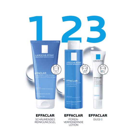 Porenverfeinernde Lotion bei Unreinheiten