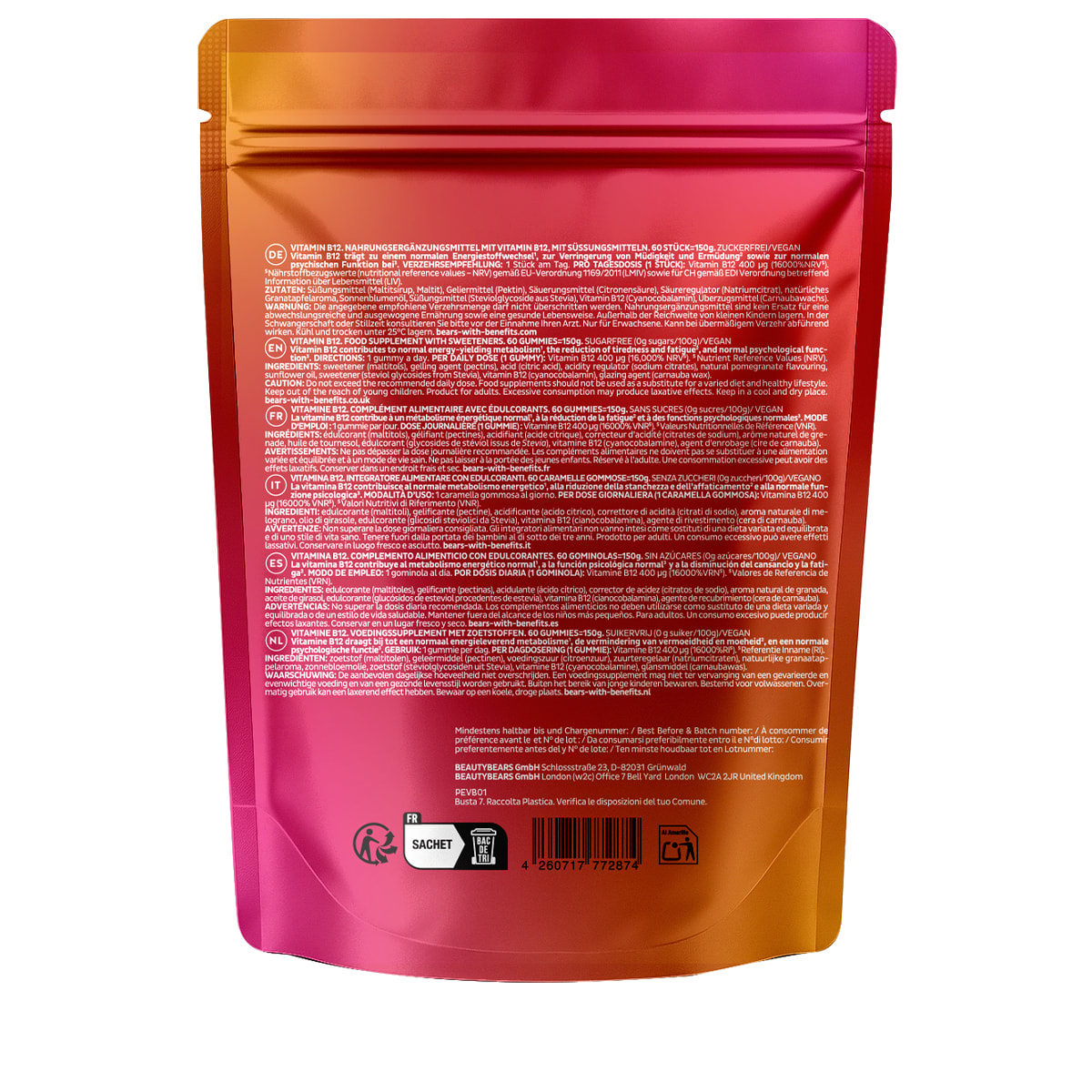 Essentials Vitamin B12 - 60 pcs