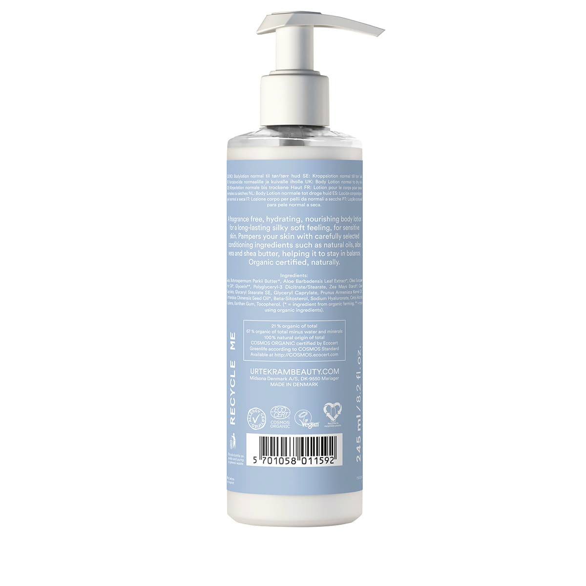 Fragrance Free Body Lotion - Sensitive Skin