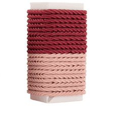Mini Hair Ties (20 pieces - Rose & Red - mixed package)